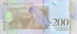 Venezuela, 200 Bolivar, P107New, B377b