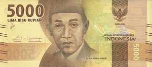 Indonesia, 5,000 Rupiah, P156b