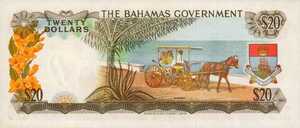 Bahamas, 20 Dollar, P23a