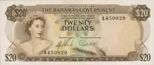 Bahamas, 20 Dollar, P23a