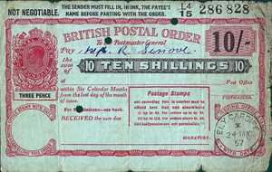 Wales, 10 Shilling, 