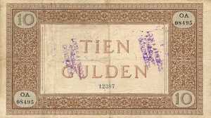 Netherlands, 10 Gulden, P3A