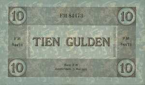Netherlands, 10 Gulden, P35