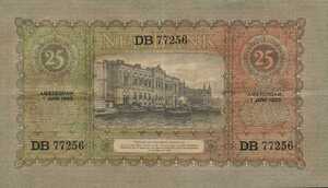 Netherlands, 25 Gulden, P36