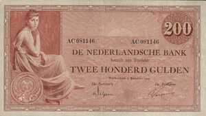 Netherlands, 200 Gulden, P40
