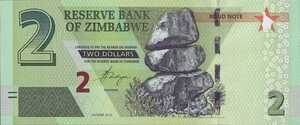 Zimbabwe, 2 Dollar, P99