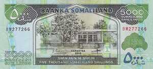 Somaliland, 5,000 Shilling, P21c