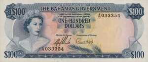 Bahamas, 100 Dollar, P25a