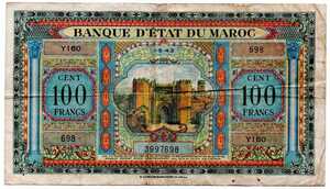 Morocco, 100 Franc, P27