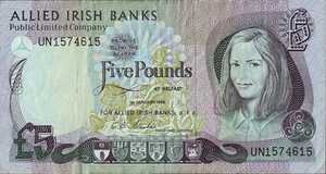 Ireland, Northern, 5 Pound, P6b, B706b