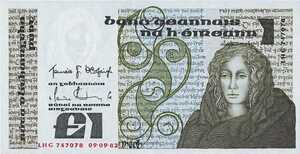Ireland, Republic, 1 Pound, P70c, B215c