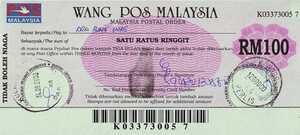 Malaysia, 100 Ringgit, 