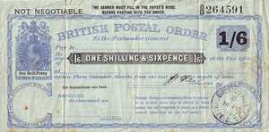 England, 1 and 6 Shilling and Pence, 