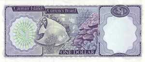 Cayman Islands, 1 Dollar, P1a