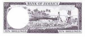 Jamaica, 10 Shilling, P51Bb