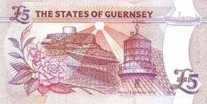 Guernsey, 5 Pound, P56New, B161c