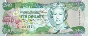 Bahamas, 10 Dollar, P59, B325a