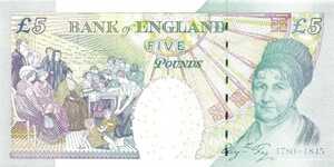 Great Britain, 5 Pound, P391d
