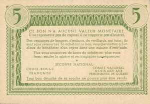 France-Vichy, 5 Franc, PNL3