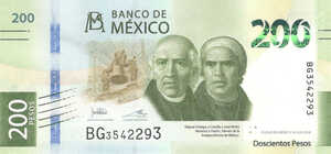Mexico, 200 Peso, B716c
