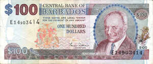 Barbados, 100 Dollar, P65