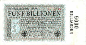 Germany, 5,000,000,000,000 Mark, P136c, 2047