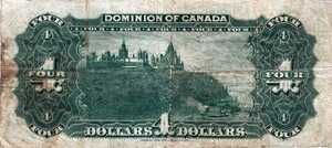 Canada, 4 Dollar, P25