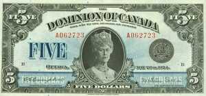 Canada, 5 Dollar, P35