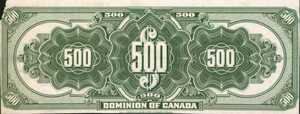 Canada, 500 Dollar, P28p