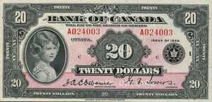 Canada, 20 Dollar, P46a
