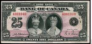 Canada, 25 Dollar, P48
