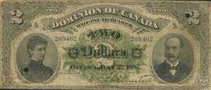 Canada, 2 Dollar, P21a