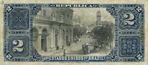 Brazil, 2 Mil Reis, P10b