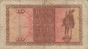 Danzig, 10 Gulden, P53, B401a