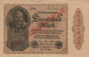 Germany, 1,000,000,000 Mark, P113b v1, B272a