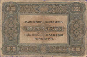 Hungary, 1,000 Korona, P66a