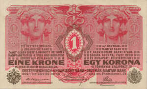 Austria, 1 Krone, P20, B120a