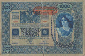 Austria, 1,000 Krone, P60, B111a