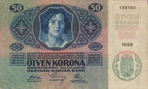 Austria, 50 Krone, P15