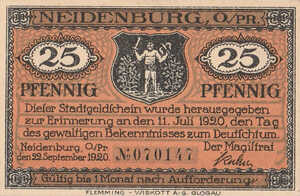 Germany, 25 Pfennig, 932.1c