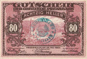 Austria, 80 Heller, FS 784b