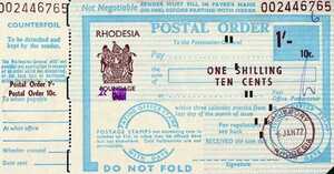Rhodesia, 1/10 Shilling/Cent, 