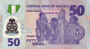 Nigeria, 50 Naira, B236k