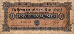 Falkland Islands, 1 Pound, A3