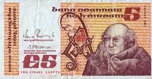 Ireland, Republic, 5 Pound, P71e