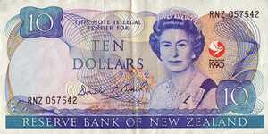 New Zealand, 10 Dollar, P176, B123a