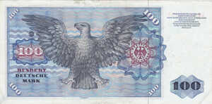 Germany - Federal Republic, 100 Deutsche Mark, P34a v2