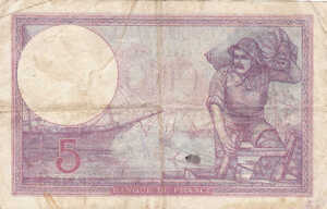 France, 5 Franc, P72c, 03.09