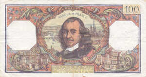 France, 100 Franc, P149f, 65.55