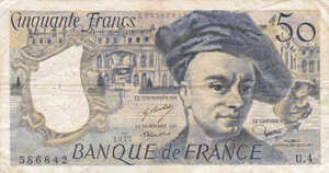 France, 50 Franc, P152a, 67.02